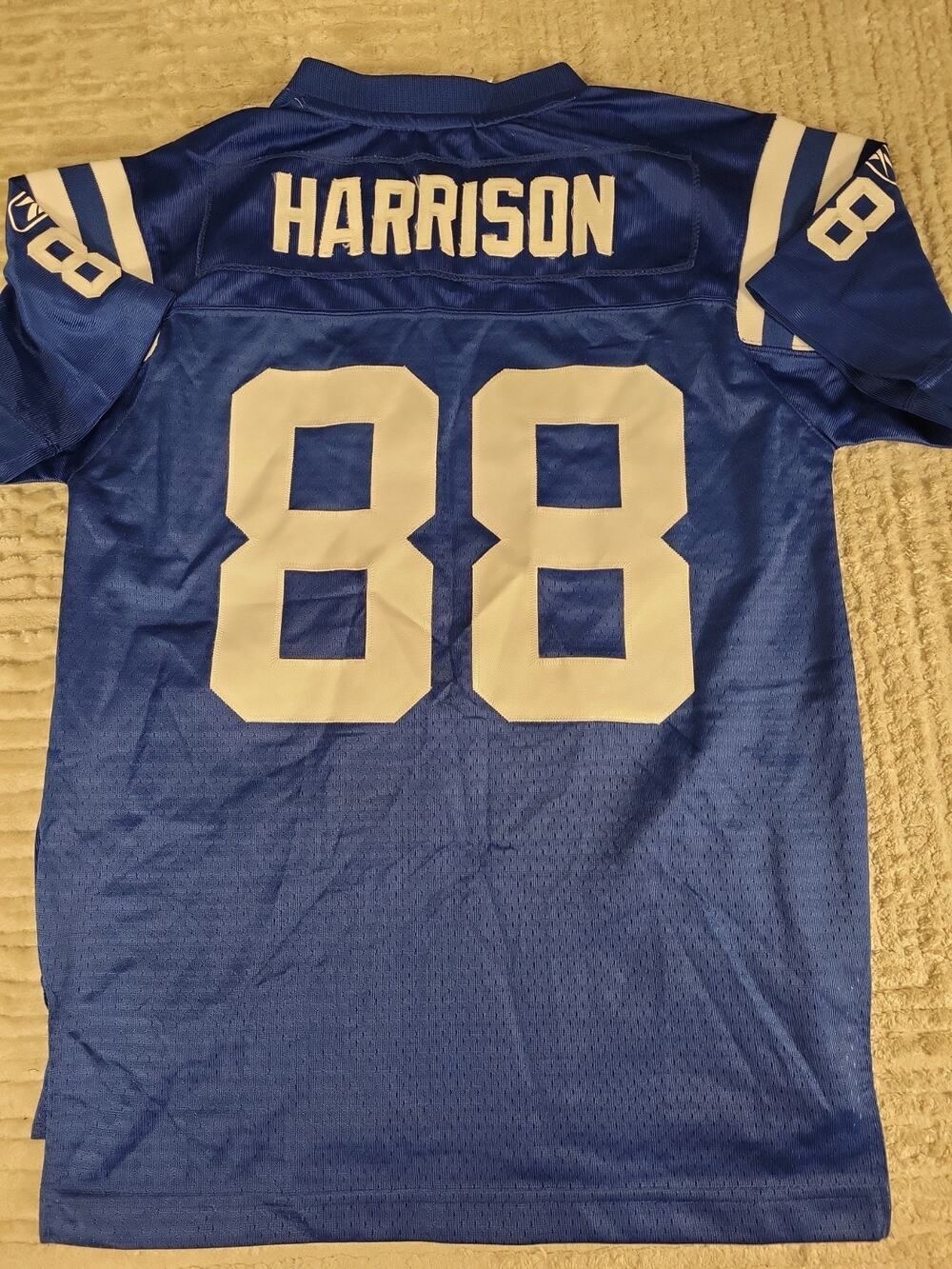 Reebok Marvin Harrison Indianapolis Colts Jersey Youth Medium 10-12 Football Boy